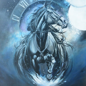 Black horse & time